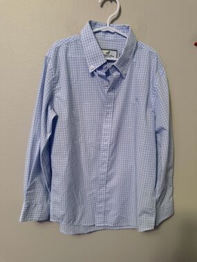 Properly Tied Light Blue Gingham Button-Down Shirt